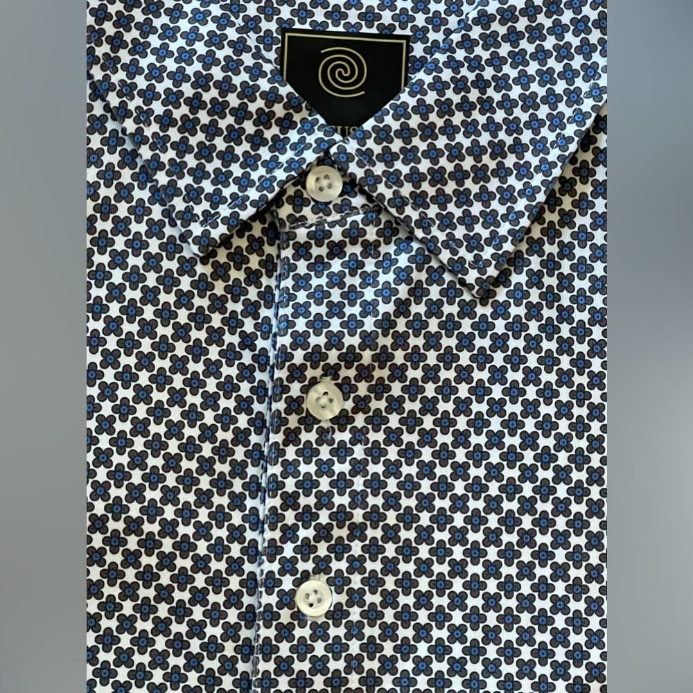 F/X Fusion mens polo flower pattern size Large